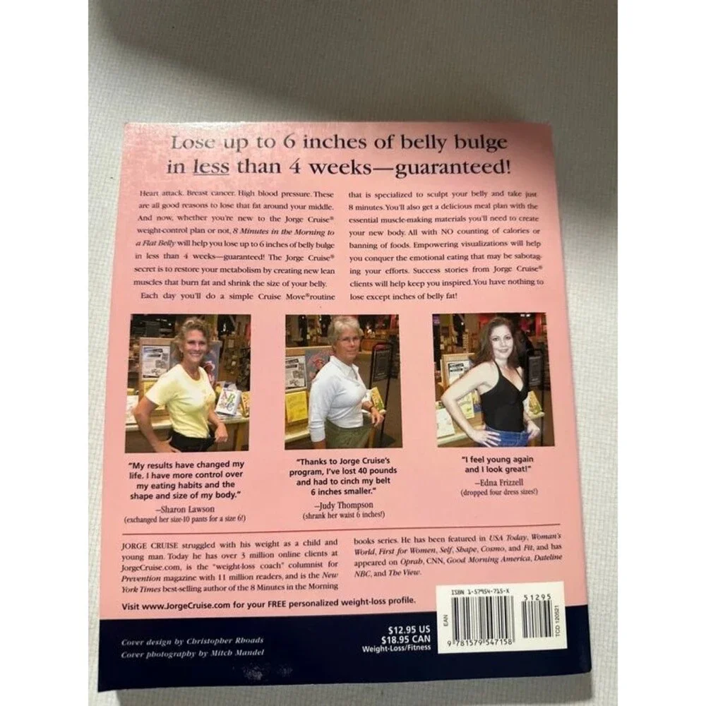 Eight minutes in the morning to a flat belly paperback
